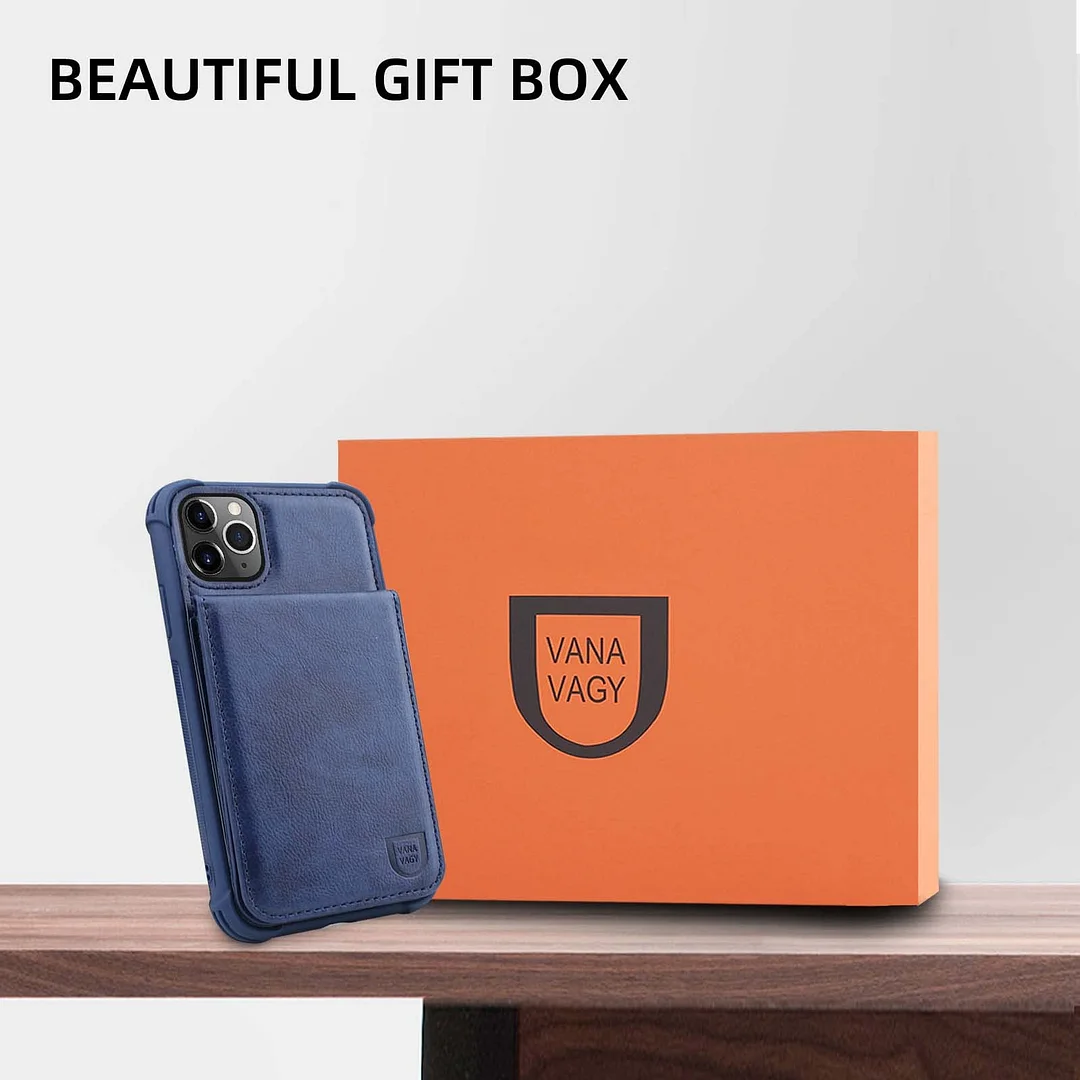 VANAVAGY Wallet Case for Apple iPhone 14 Pro 5G 6.1