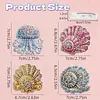 4pcs DIY Ocean Bead Diamond Painting Brooch