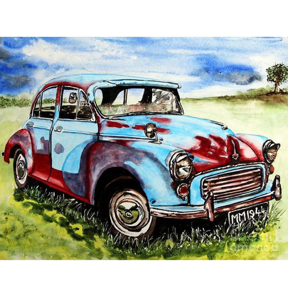 

Retro Car - Round Drill Diamond Painting - 40*30CM, 501 Original