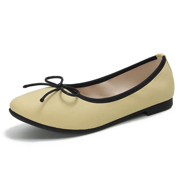 Women's Pointed-Toe Ballet Flat QueenFunky