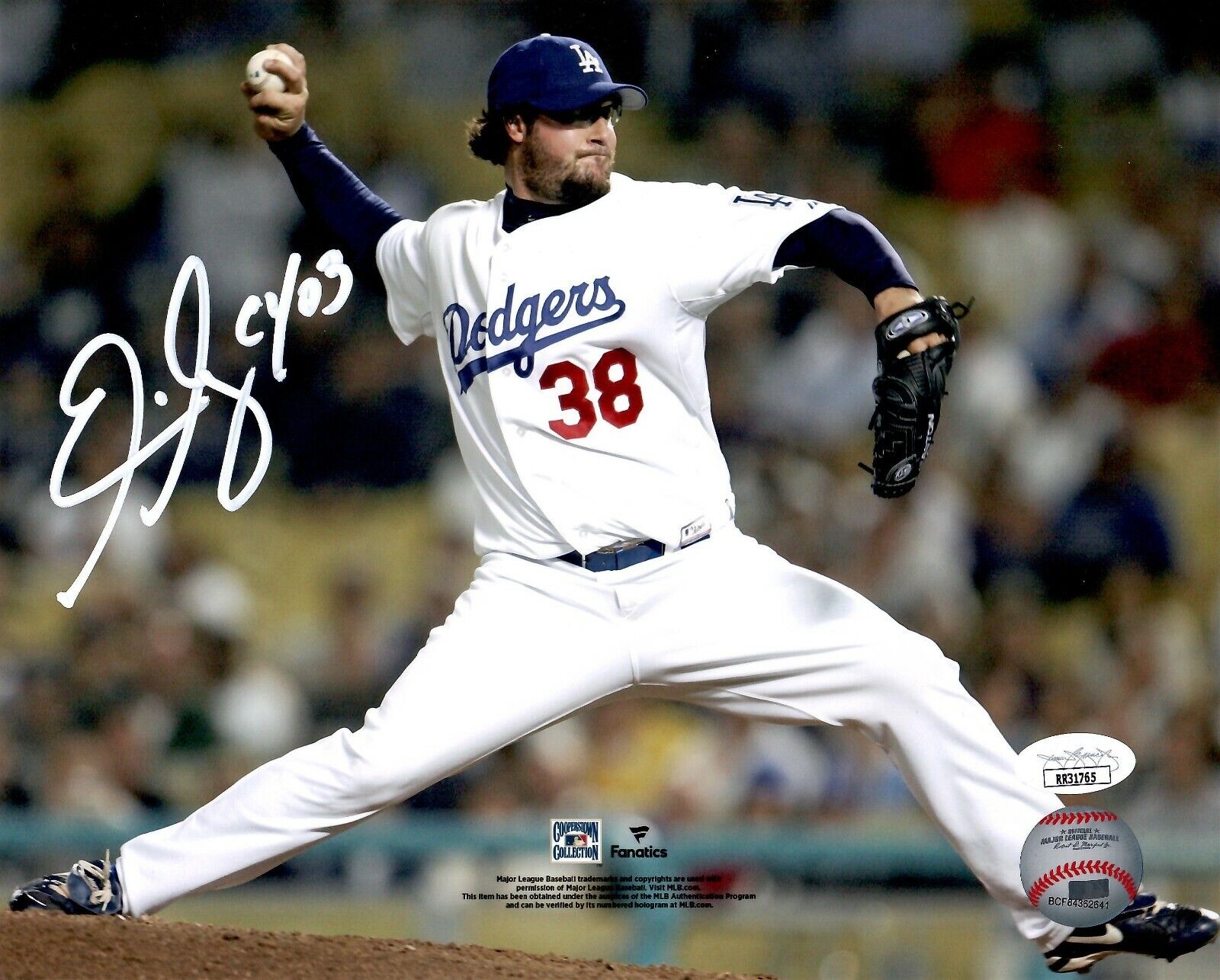 Eric Gagne autographed signed inscribed 8x10 Photo Poster painting MLB Los Angeles Dodgers JSA