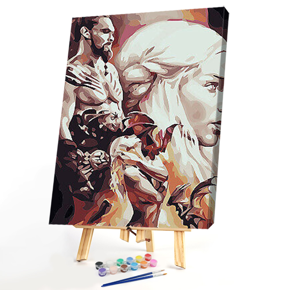

40*50cm - Painting By Numbers - Character, 501 Original