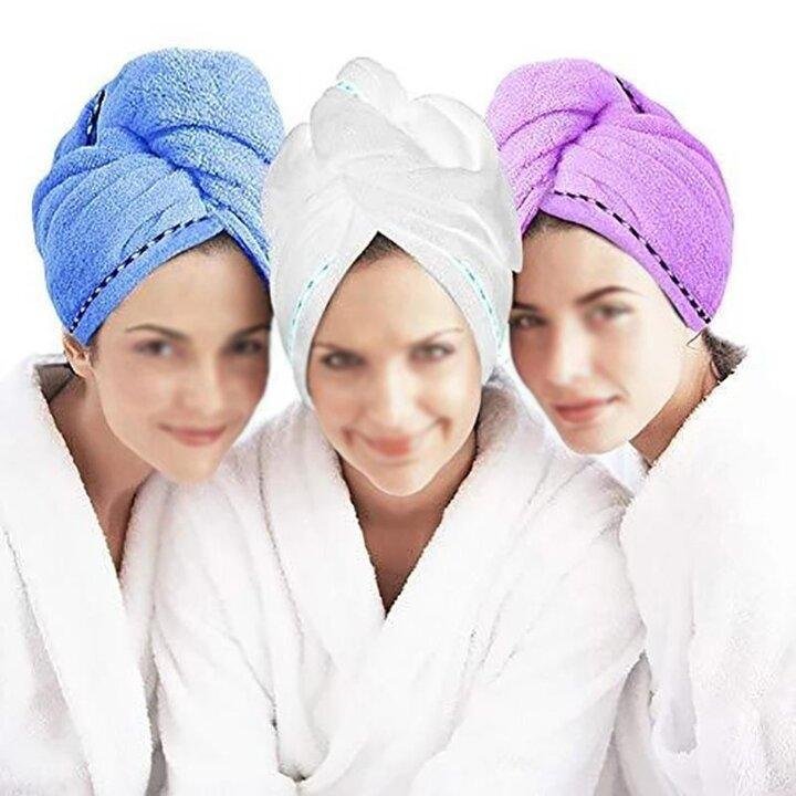 Magic Quick Dry Hair Hat Hair Towel