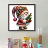 Christmas Tree Gnome - 11CT Stamped Cross Stitch - 40*40cm - Xmas