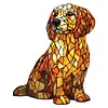Dog Lamp Dog Series Art Night Light Stained Resin Dog Desk Lamp Home Decor