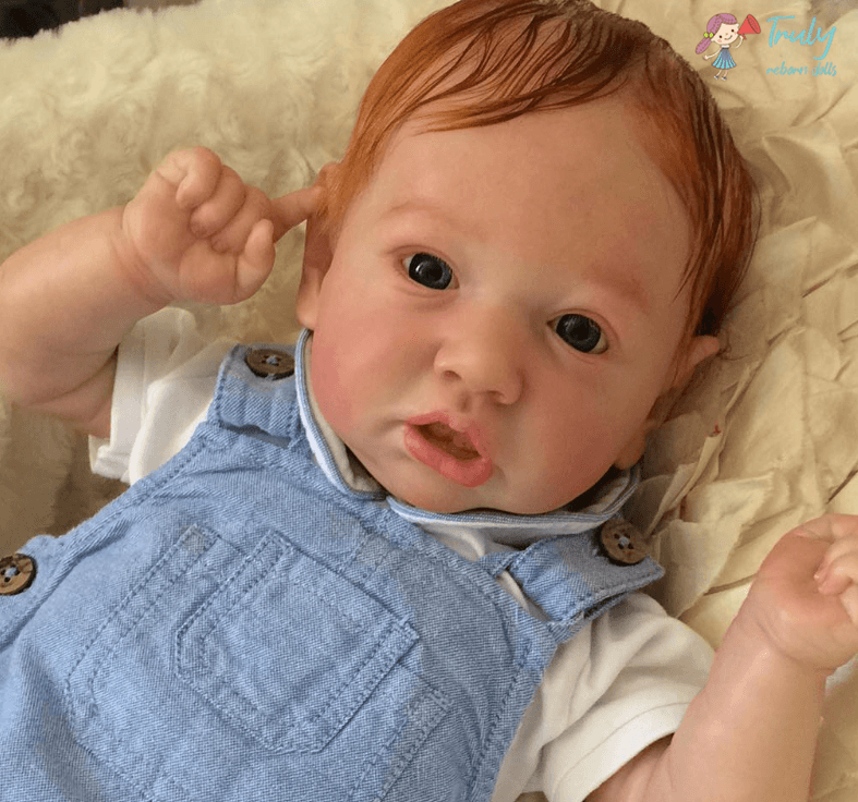 RBG®12'' Borg Realistic Reborn Baby Doll Girl