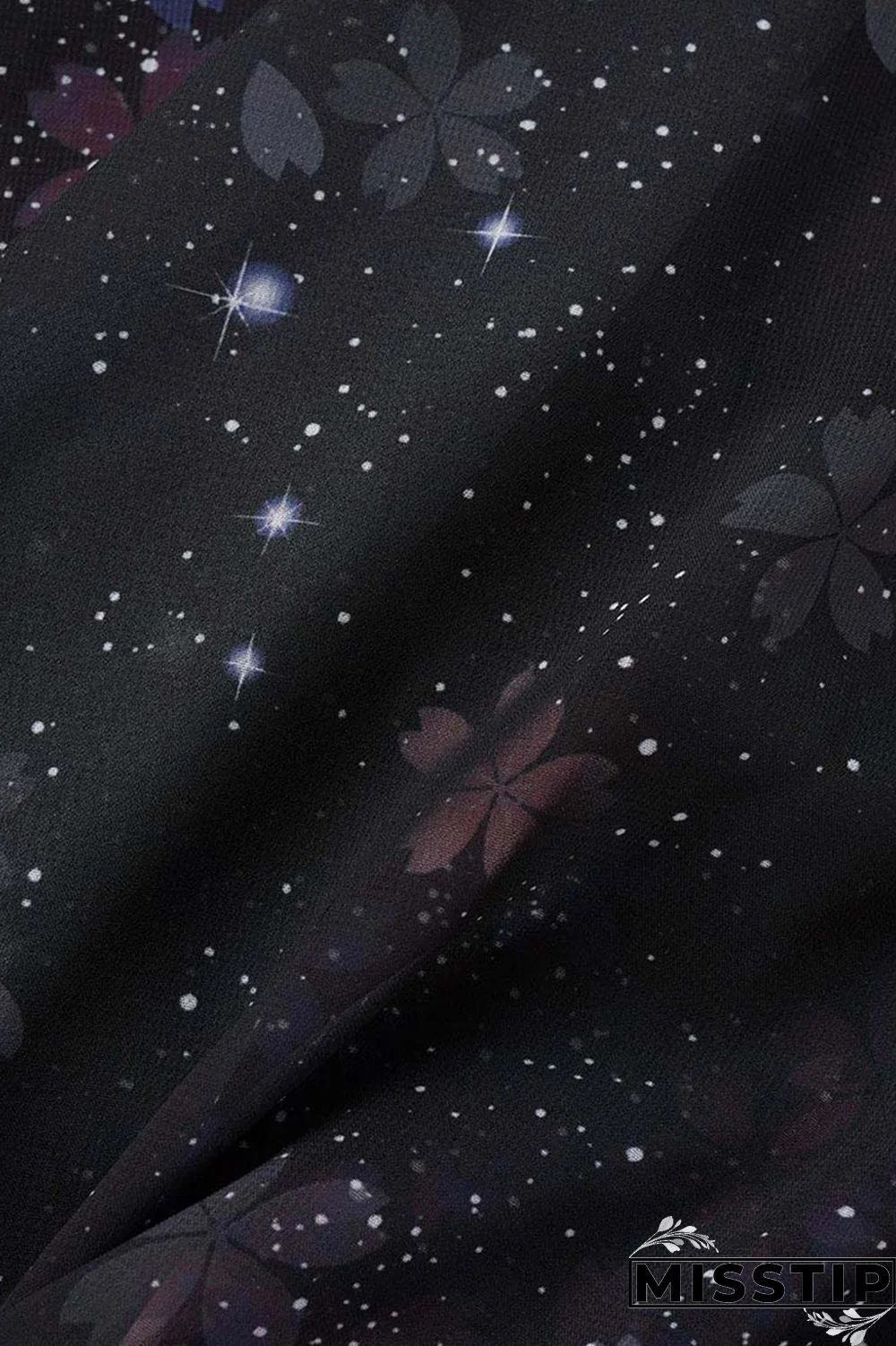 Black Pink Sweet Elegant Print Patchwork Asymmetrical Oblique Collar Dresses