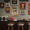 AC/DC - Panneaux en &eacute;tain m&eacute;tallique(20*30cm/30*40cm) - Musique