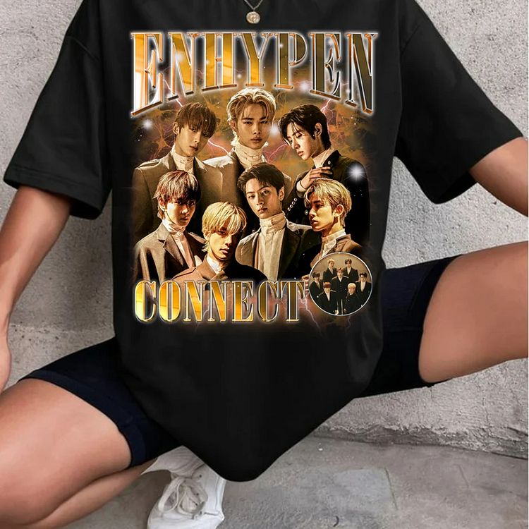 ENHYPEN World Tour FATE PLUS Printed T-Shirt