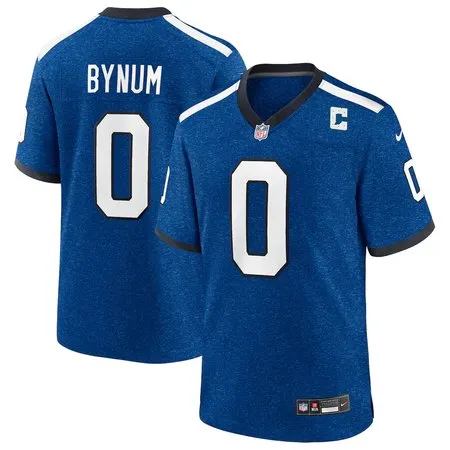Youth Indianapolis Colts #0 Camryn Bynum  Heather Royal Alternate 2 Indiana Nights Game Jersey
