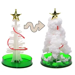 Do-it-yourself magical growing Christmas tree