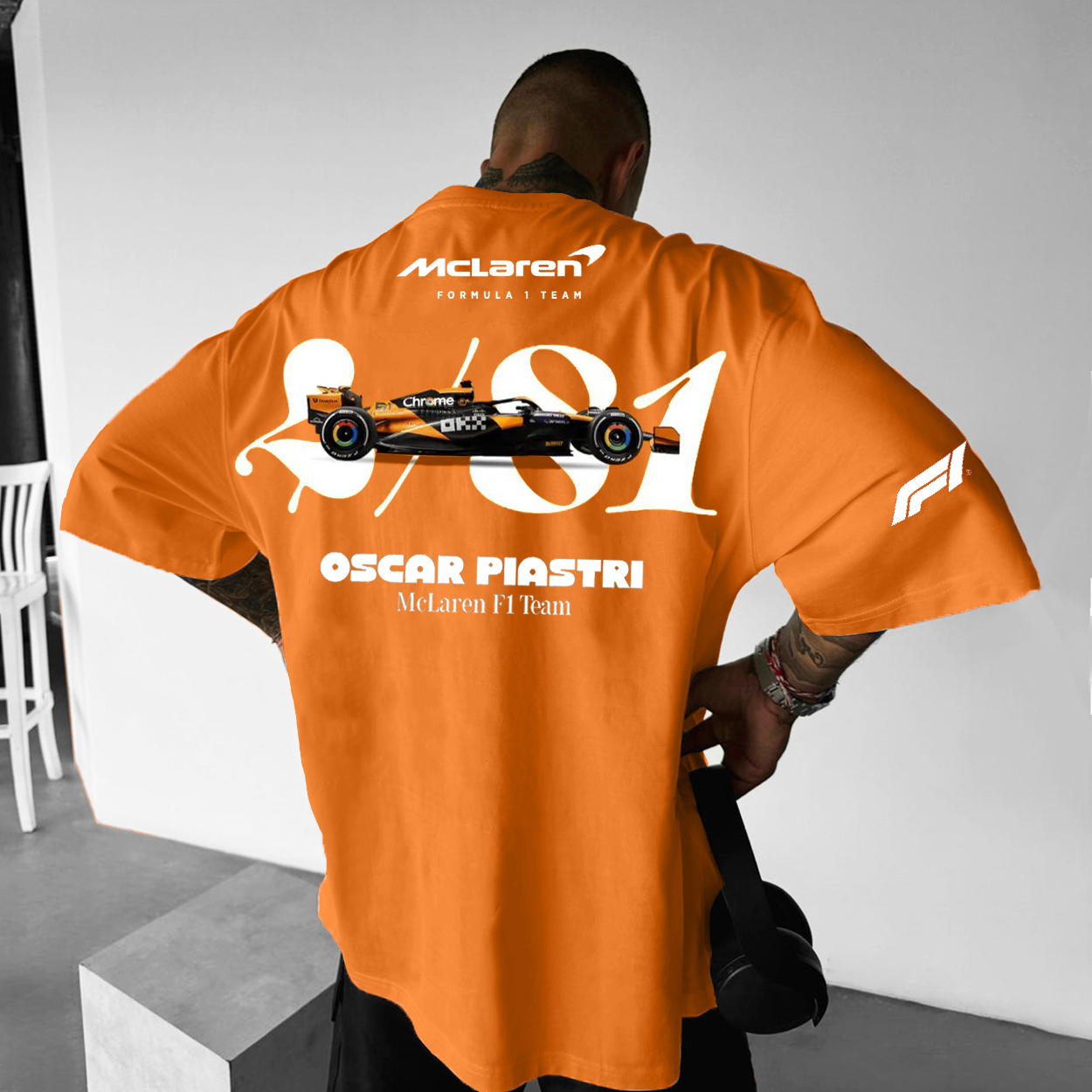  Formula 1 Team Driver T-Shirt for Sports Enthusiasts