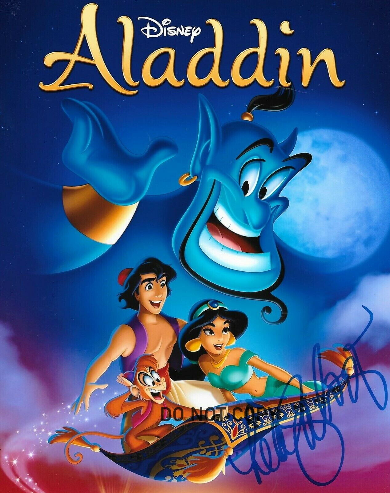 Lea Salonga Autographed Disney Aladdin Jasmine 8x10 Signed Photo Poster painting REPRINT