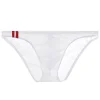 Men's Sexy Low Waist Ice Silk Transparent Ultra-Thin Breathable U-Convex Briefs