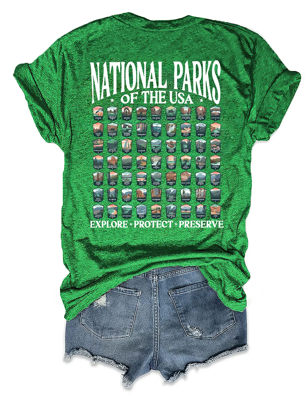 National Parks Outdoor Adventure T-shirt