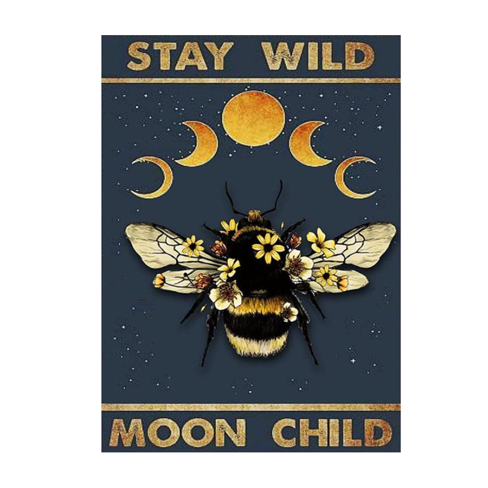

Bee - 11CT Stamped Cross Stitch - 30*40CM, 501 Original