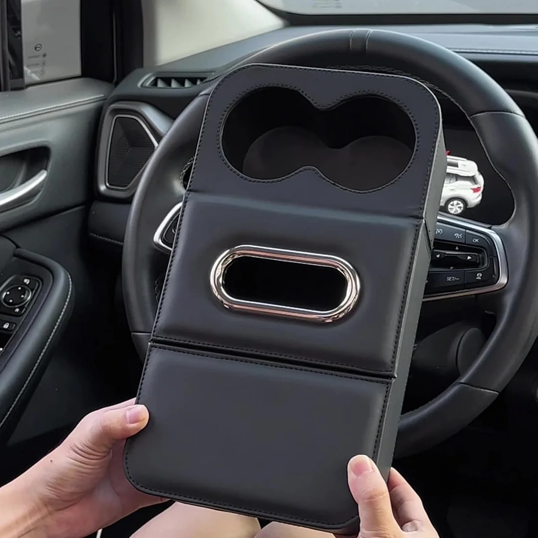 Car three-in-one armrest box