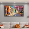 Diamond Painting-DIY Full Round Drill Beautiful Town(70*40 CM)