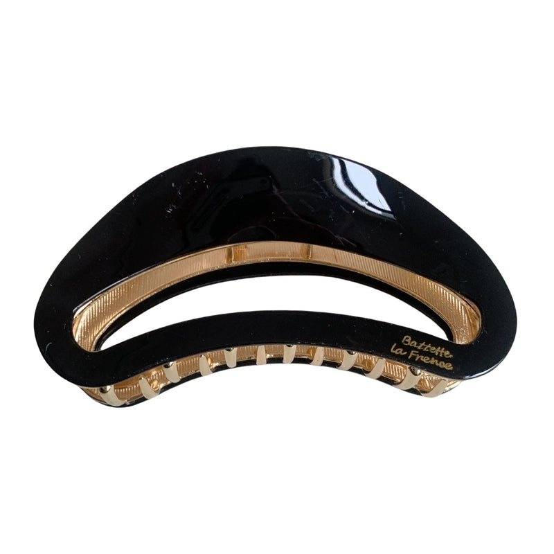 Elegant Minimalist Women’s Color Block Moon Acetic Acid Sheets Hair Claws