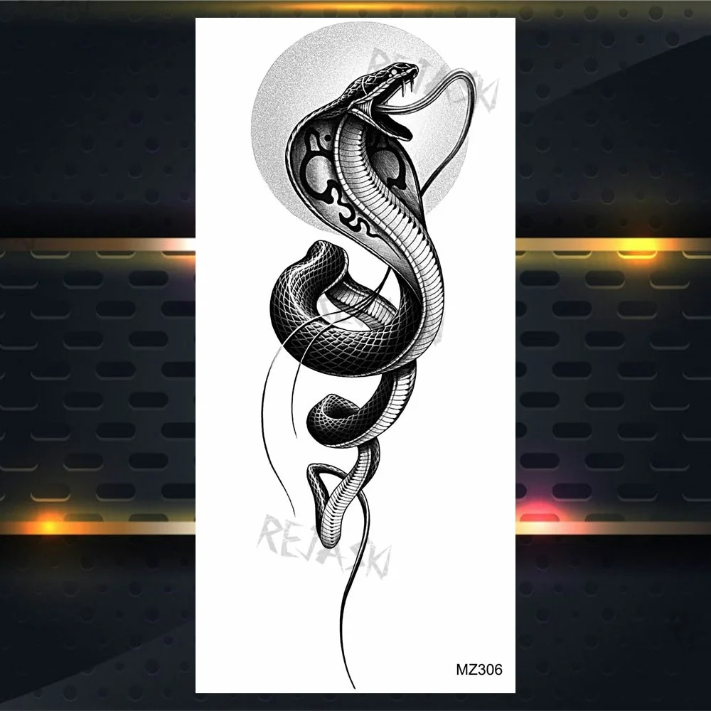 Sdrawing Rose Jewelry Water Transfer Tattoo Stickers Women Body Chest Art Temporary Tattoo Girl Waist Bracelet Flash Tatoos Flower