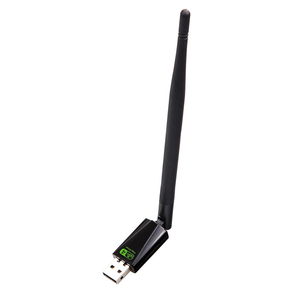 

Wireless WiFi Adapter Dongle 150Mbps Lan Network Card Receiver w/Antenna, 501 Original