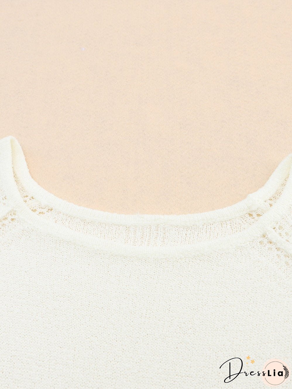 Cozy Brown Shoulder Cutout Sweater with Long Sleeves