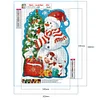 Christmas DIY Diamond Painting Kits Full Square Drill 30x40cm (w067)
