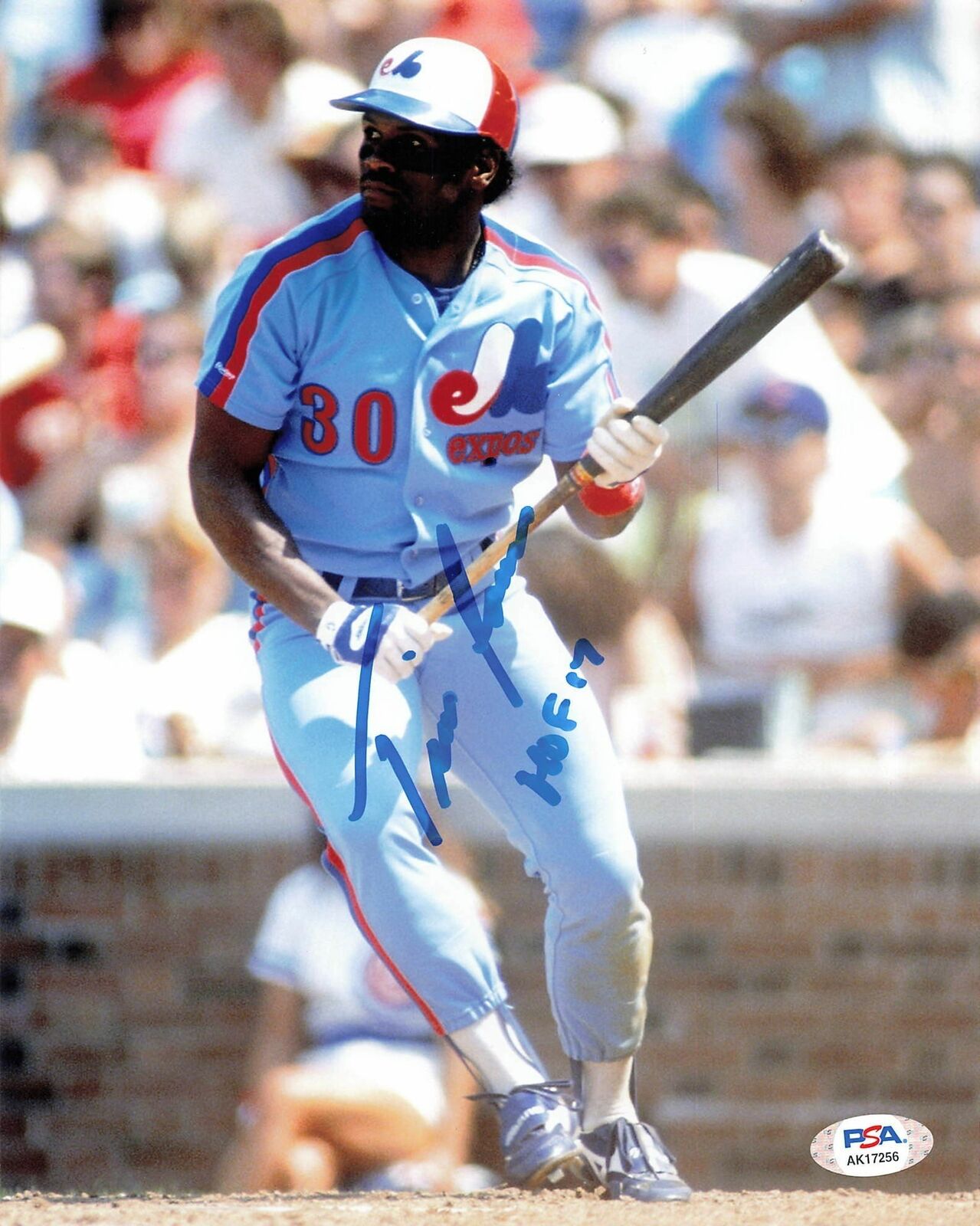 Tim Raines signed 8x10 Photo Poster painting PSA/DNA Autographed Montreal Expos