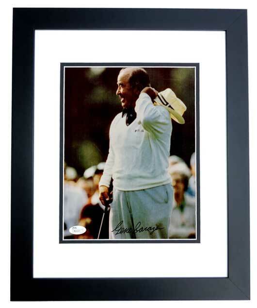 Gene Sarazen Signed Autographed Golf 8x10 Inch Photo Poster painting FRAMED - Deceased 1999 JSA