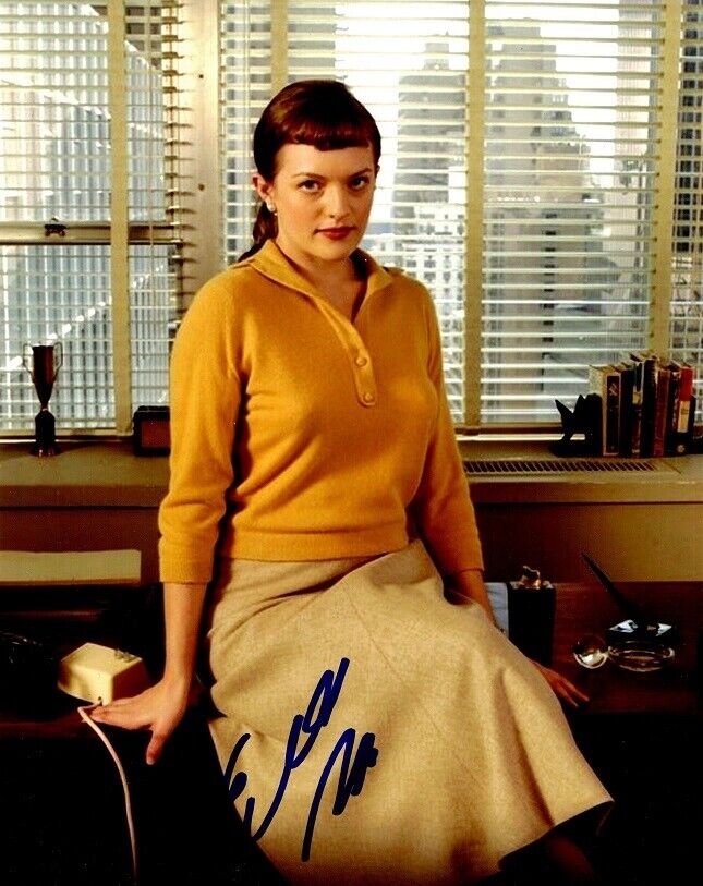 ELISABETH MOSS Signed Photo Poster painting - Mad Men