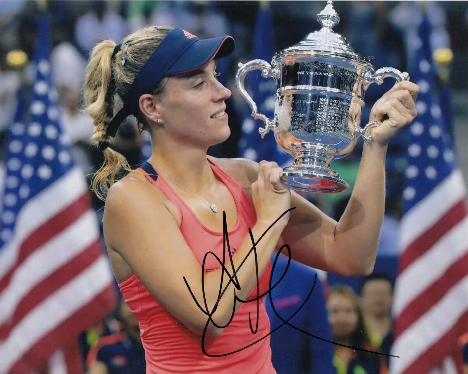 Angelique Kerber #2 8x10 Signed w/ COA Tennis-Womens 031719