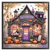 Halloween Store-11CT Stamped Cross Stitch 50*50cm/19.69*19.69in tapestrymarket