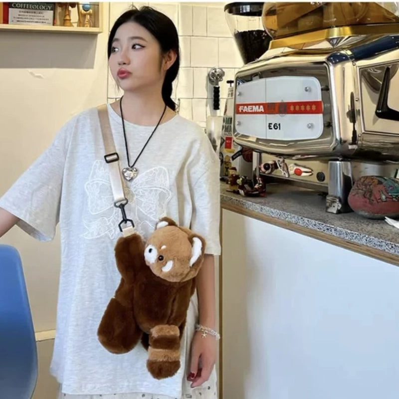 Little Bear Dog Sheep Casual Shopping Women’s Backpack