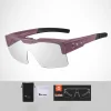 Cycling Glasses Polarized Color Changing Flip Cover Myopia Set Goggles