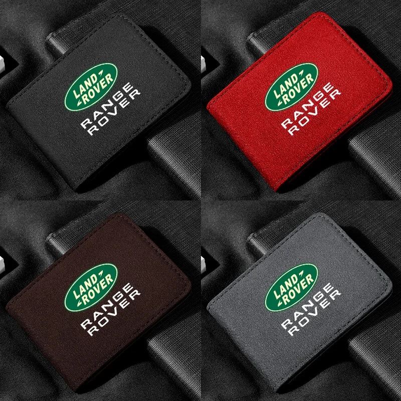 Car logo driver's license leather case card holder