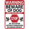 (Multi Style)Warning Sign - Vintage Metal Signs - 20*30cm - Warning