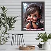 uk.everydayedeals Diamond Painting - Full Round - Sweet Cool Girl
