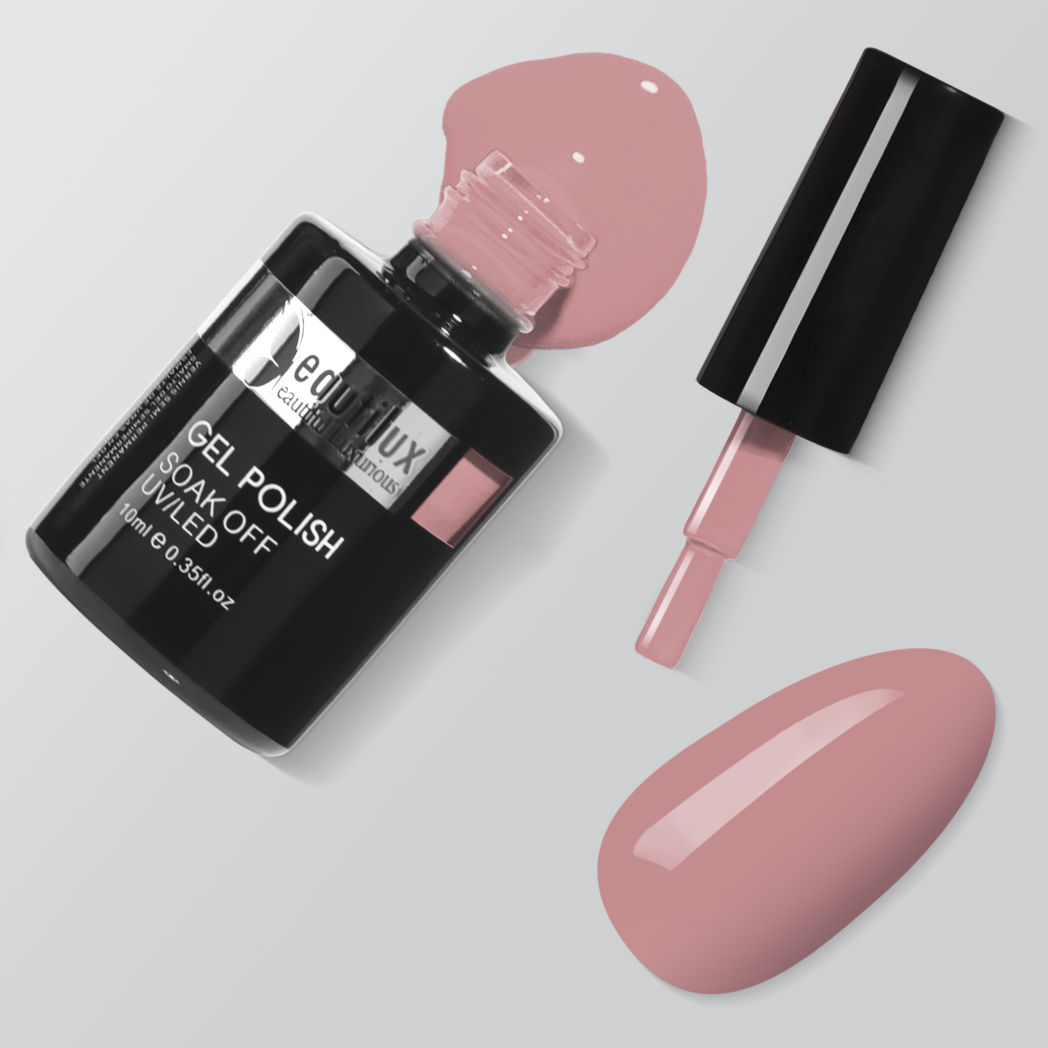 HEMA& TPO Free Nail Gel Polish Color 10ml Spring Collection-Roseaux