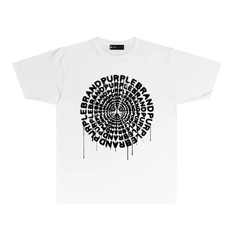 Purple 2023 new fashion T-shirt short sleeves