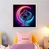 Sailor Moon Silhouette-11CT Stamped Cross Stitch 40*40cm/15.75*15.75in
