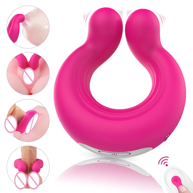 Male And Female Shared Vibration Masturbation Device