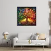 Life Tree-14CT Stamped Cross Stitch 40*40cm/15.75*15.75in