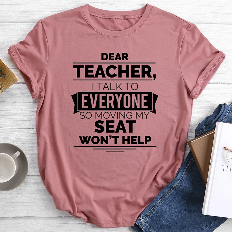 Dear Teacher T-shirt-014936