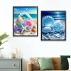 (2pcs) Beach Shells-11CT Stamped Cross Stitch 40*50cm(Bundle Sale)