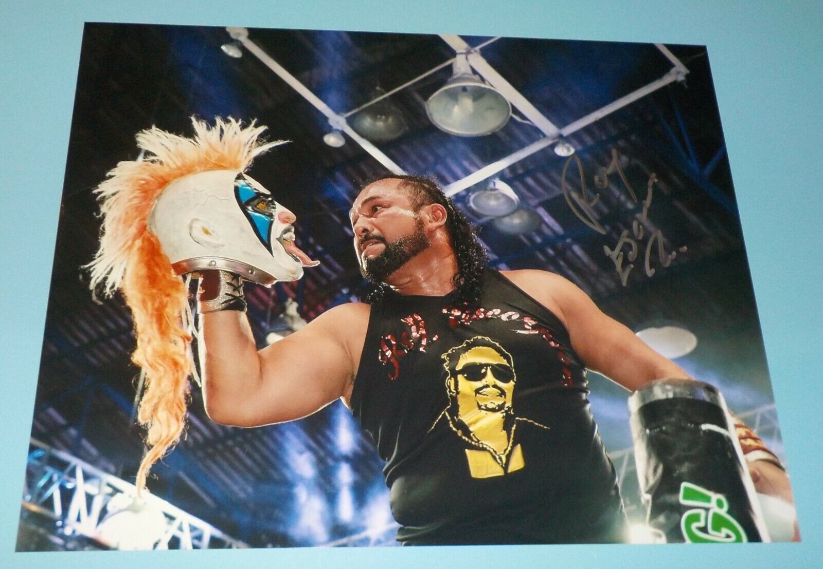 Rey Escorpion Signed Autographed 8x10 Photo Poster painting Lucha Libre AAA Worldwide Leaf COA