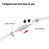 Car Motorcycle Clutch Brake Bleeder Hose One Way Valve Tube Bleeding Tool Kit