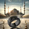 Muslim SQ668 Zikr Smart Counter Tasbih Ring with Finger Counter and Prayer Time Alert App Controlled Alarm Clock