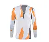 2024/2025 Real Madrid Royal Yellow blue and grey print Half-Pull Training Suit Football Shirt 1:1 Thai Quality Set