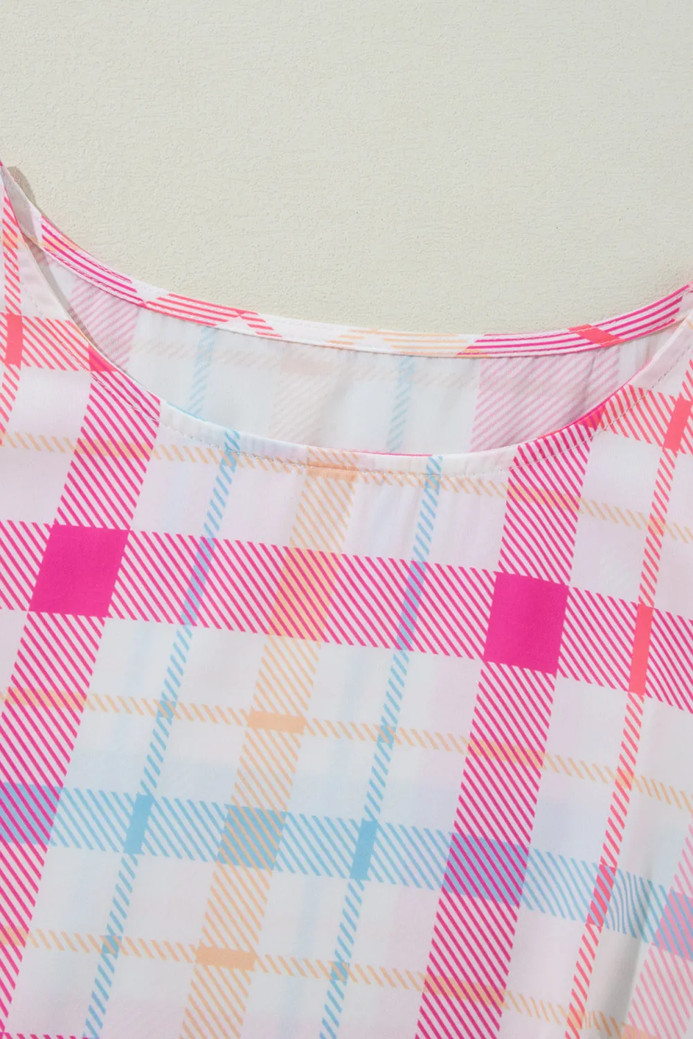 Charming Plaid Dress