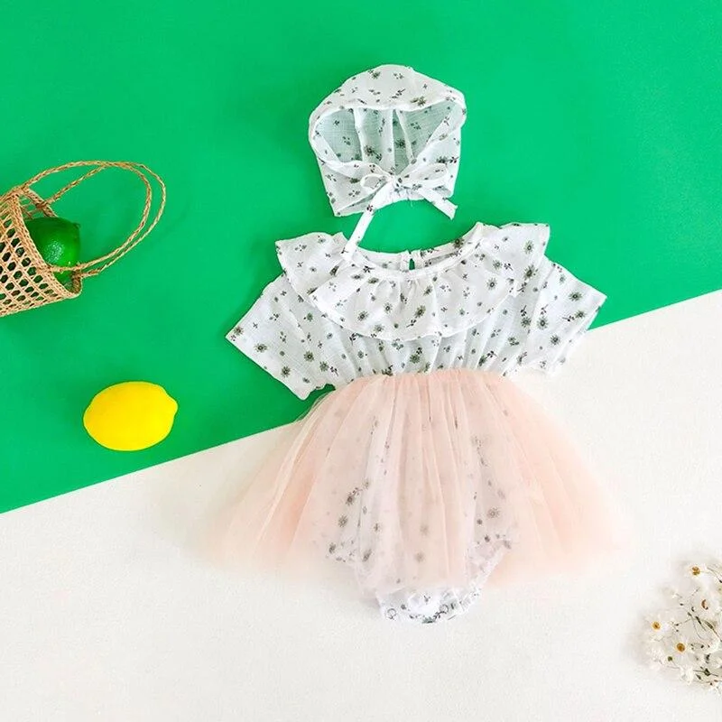 Summer Plaid Baby Bodysuits and Blouse 2 pcs New 2020 Fashion Baby Clothing Little Pumpkin Infant Girls Boys Clothes Set